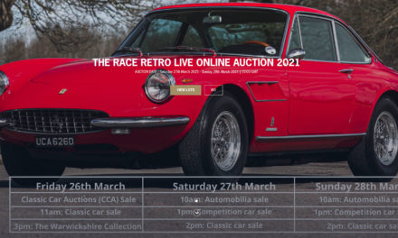 Un grand choix de véhicules à Silverstone Auctions mars 2021