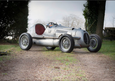 1947 Cisitalia D 46 un des quatorze exemplaires construits.