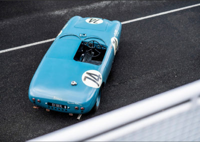 1950 Simca Estager Barquette carrosserie en aluminium oeuvre du carrossier Motto.