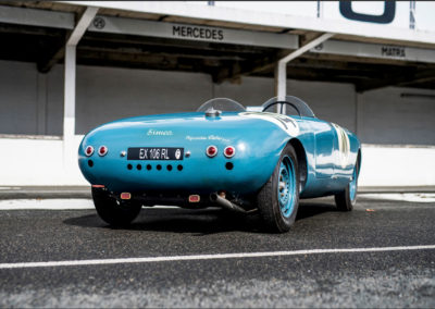 1950 Simca Estager Barquette conception simple et légère.