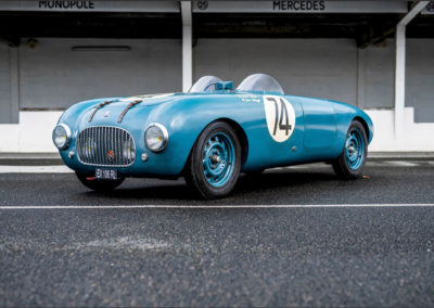 1950 Simca Estager Barquette inscrite au 24 Heures du Mans mais n'a pas pris le départ.