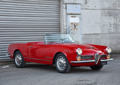 1961 AlfaRomeo 2000 Spider Touring Toffen mars 2021