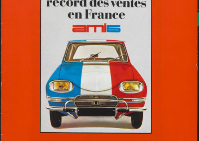 1961 Citroën AMI 6 record des vente en 1966.