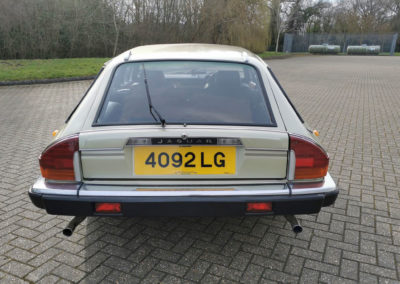 1983 Jaguar XJ-S HE 5.3-Litre Lynx Eventer vue arrière - Classic Car Auctions mars 2021.