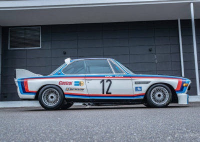 BMW 3.5 CSL préparation BMW Motorsport Chris Amon Joachim Stuck ©Julian Reichl - 50 ans BMW CSL