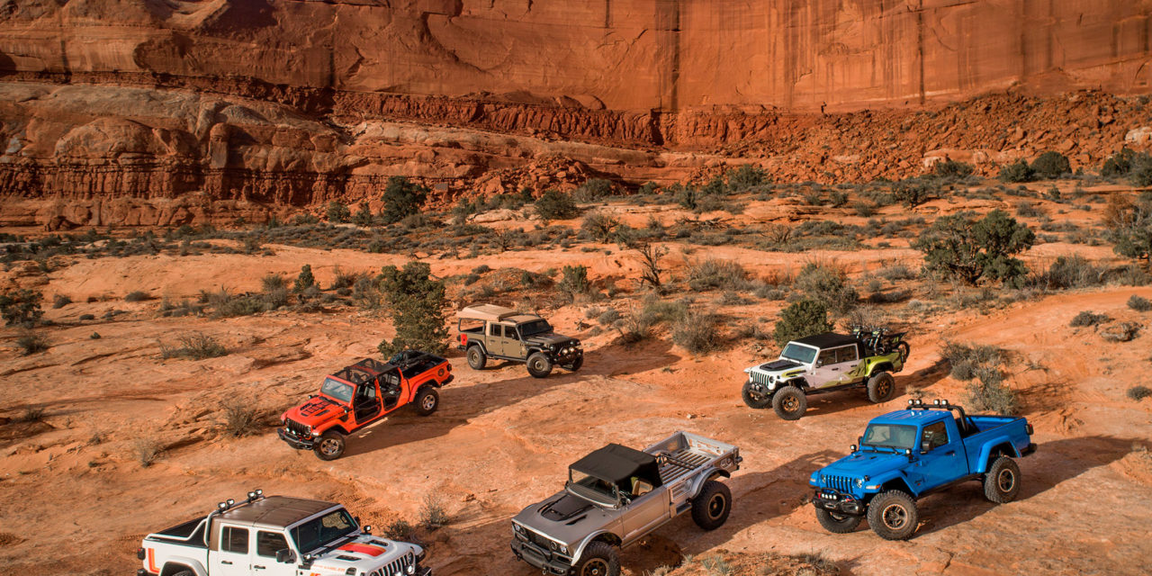 Rendez-vous annuel pour le 53e Moab Easter Jeep Safari