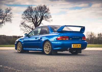 1999 Subaru 22B-STi Type UK production pour le Japon 400 exemplaires.