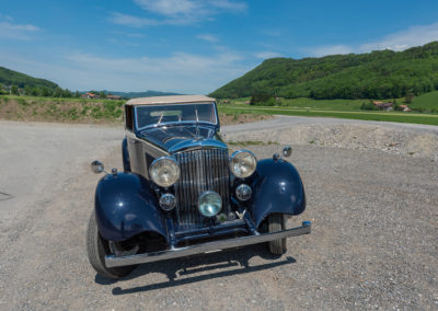 1934 Bentley 3.5-Litre Drophead Coupé - Cette voiture est considérée comme une sportive de luxe - Enchères au Swiss Classic World.