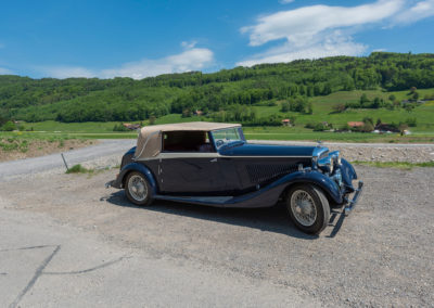 1934 Bentley 3.5-Litre Drophead Coupé - Dévoilée en septembre 1933 peu après le décès d'Henry Royce - Enchères au Swiss Classic World