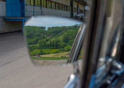 1963 Lancia Flaminia 3B - Deux rétroviseur de petite taille réglables de l'extérieur - Enchères au Swiss Classic World.