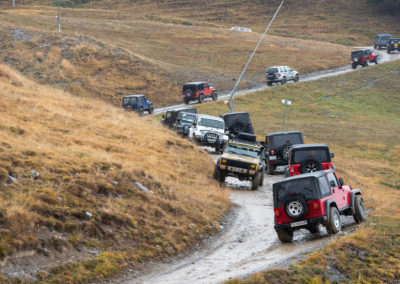 Jeeping - Croisement entre Pépinet et les Violettes.