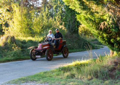 Une De Dion Bouton de 1903 type R Runabout venue depuis la Belgique.