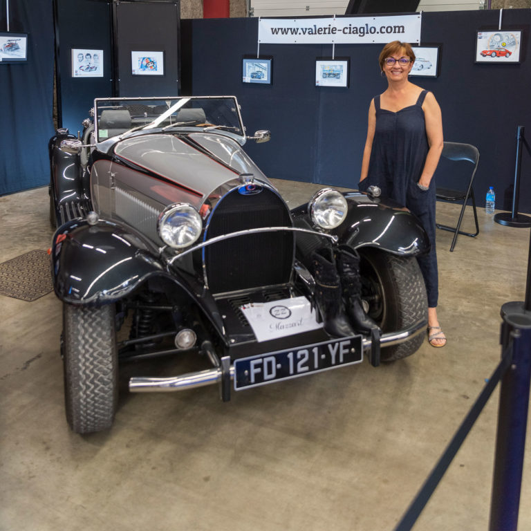 Artiste peintre automobile Une belle mécanique pour muse