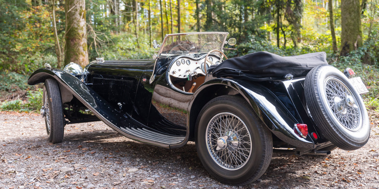 Jaguar SS100 | La plus élégante des Jaguar d’avant-guerre