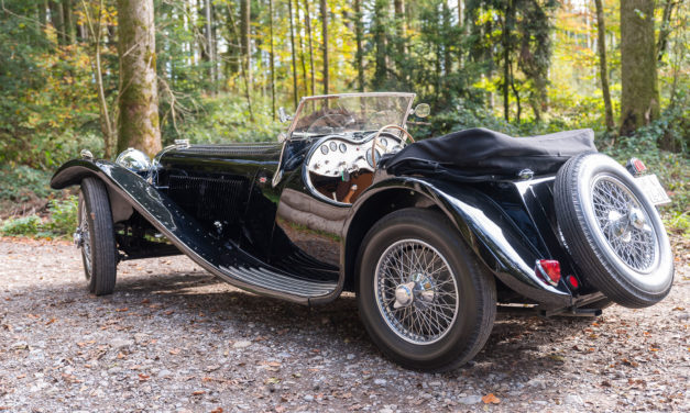 Jaguar SS100 | La plus élégante des Jaguar d’avant-guerre