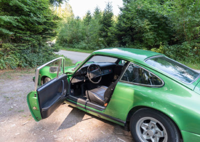 1975 Porsche 911 Type 911 2.7-Litre ouverture des portières parfaite.