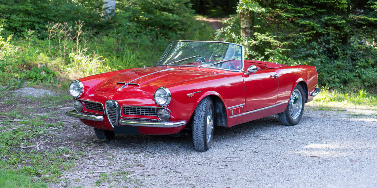 Alfa Romeo 2000 Spider | Le spider qui n’ébouriffe pas Bridget Jones