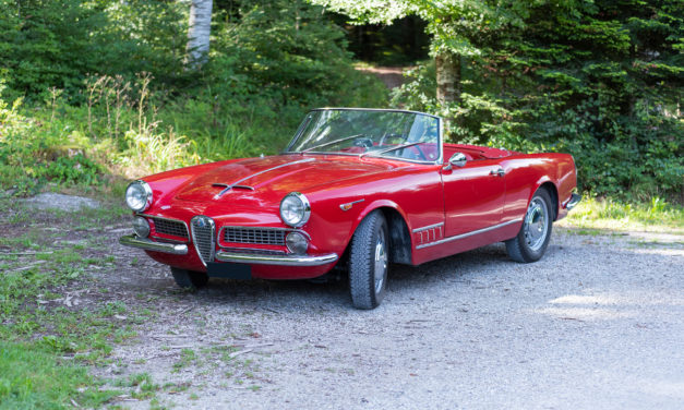 Alfa Romeo 2000 Spider | Le spider qui n’ébouriffe pas Bridget Jones