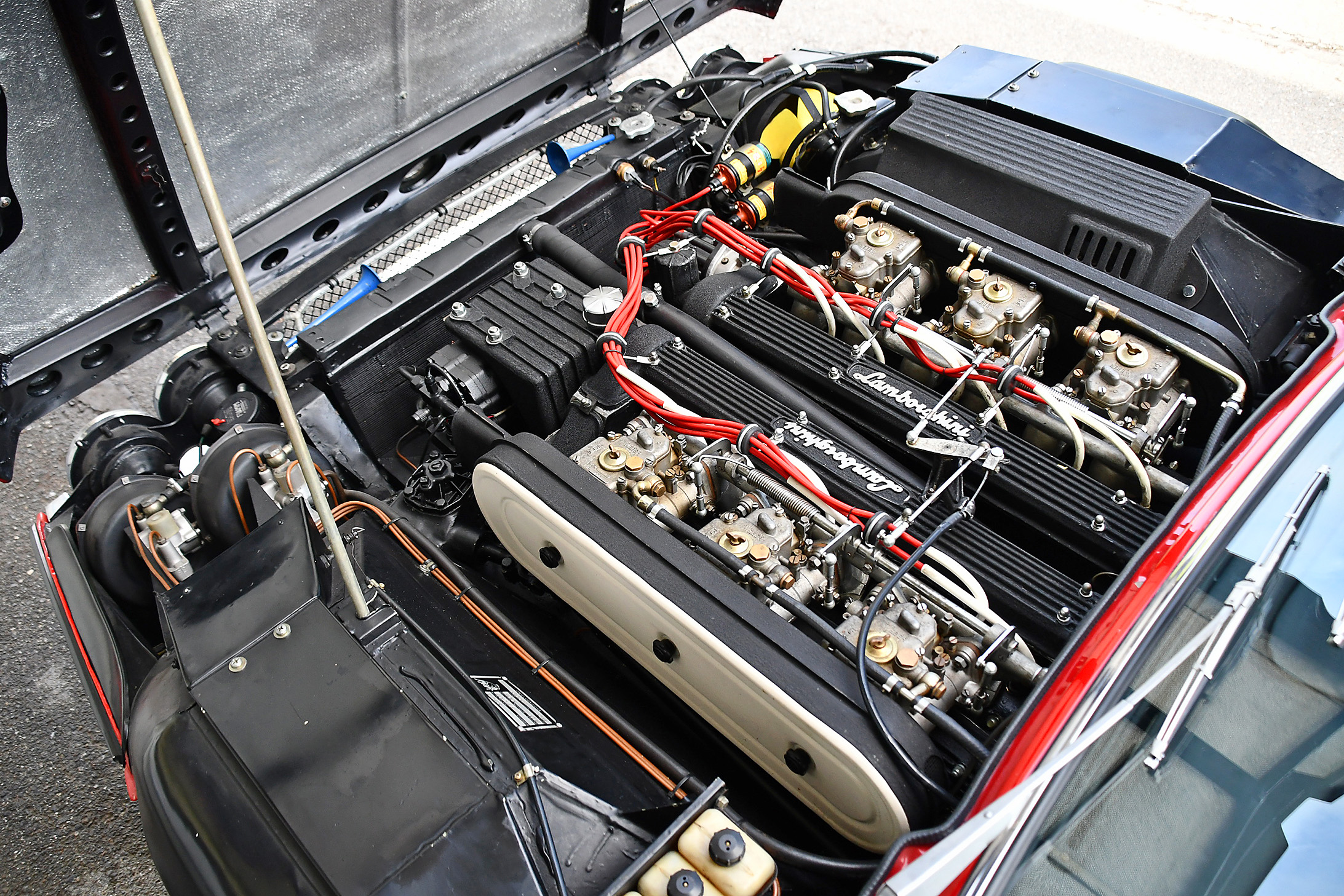 1970 Lamborghini Espada Series II – moteur V12 de 3929 cm³ et boîte à 5 rapports – Swiss Classic World 2023.