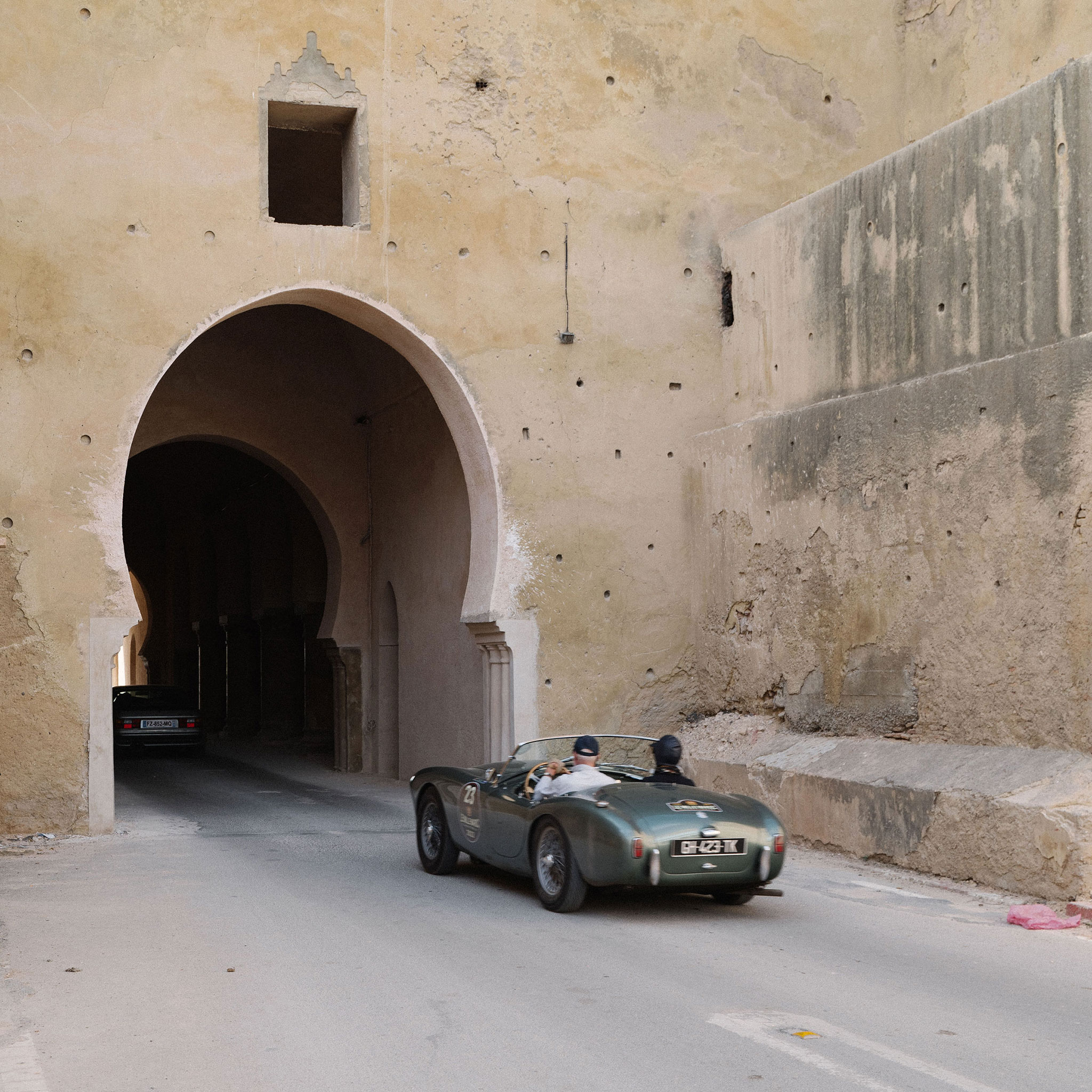 L’architecture marocaine est au programme des découvertes – Mille Maroc Classic Rallye 2023.