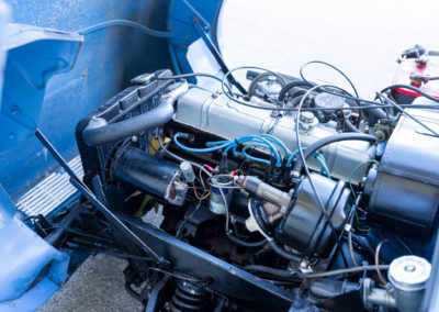 1969 Bond Equipe 2-Litre GT – Le moteur 6 cylindres de 1998 cm³ provient de la Triumph Vitesse, boîte à 4 rapports + overdrive - Véhicules d'Exception.
