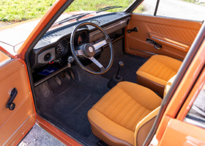 1976 Alfa Romeo Alfasud 1.2 Super – L’intérieur est en parfait état, comme si la voiture sortait d’usine - Véhicules d'Exception.