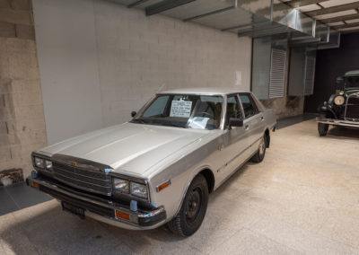 Relativement rare, en bon état, une Datsun Laurel de 1981 avec expertise vétéran d’octobre 2023.