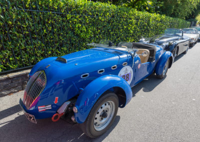 SCBCM St-Prex 2023 – Healey Silverstone de 1951 produite à 105 exemplaires avec moteur de Riley 4 cylindres.