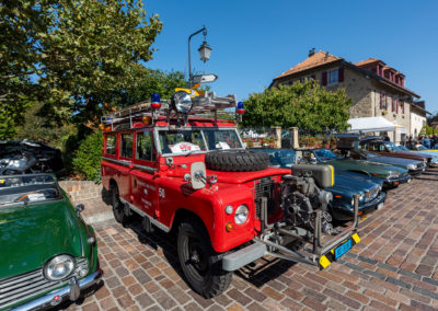 SCBCM St-Prex 2023 – Land Rover 109 Station Wagon, véhicule des pompiers de la commune d’Épalinges.