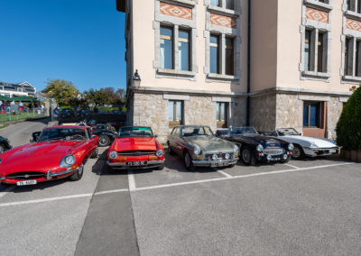 SCBCM St-Prex 2023 – Les marques anglaises de référence - Jaguar, Triumph, Austin-Healey et MG.