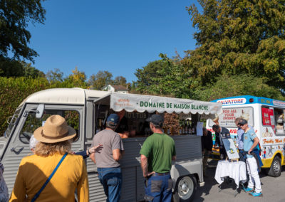 SCBCM St-Prex 2023 – Présence de nombreux Food-Trucks, pris d’assaut par les visiteurs, un p’tit verre de blanc ?