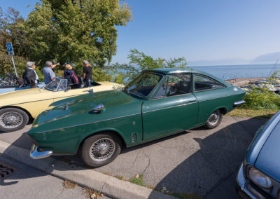 SCBCM St-Prex 2023 – Bond Equipe coupé, moteur 1998 cm³ de la Triumph Vitesse et boîte 4 avec overdrive.