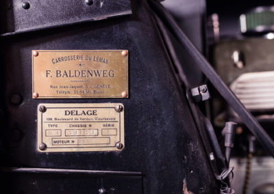 1933 Delage D4 – dessinée par M. Baldenweg, c’est son petit-fils qui la propose aux enchères chez Arteal Autos.