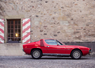 1973 Alfa Romeo Montreal – dessin de Marcello Gandini employé par Bertone.