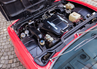 1973 Alfa Romeo Montreal – moteur V8 de la 33 de compétition développant 200 chevaux.