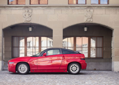1991 Alfa Romeo SZ – 1036 exemplaires en version coupé et 278 en roadster.