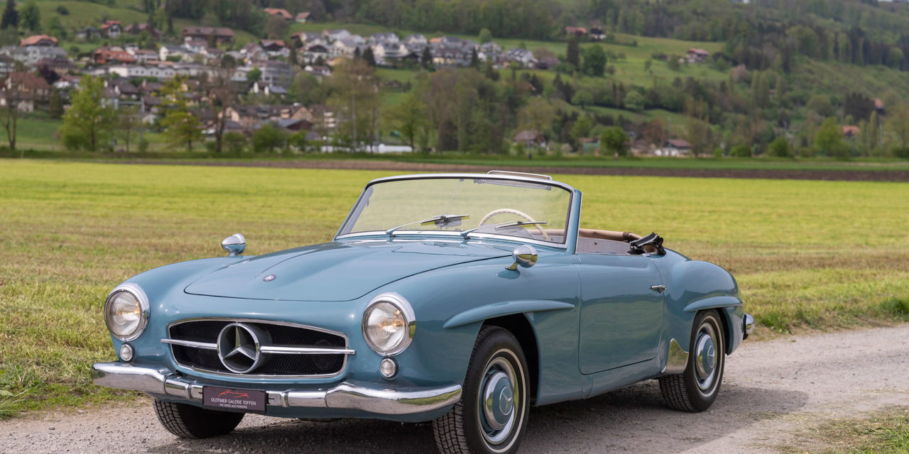 Mercedes-Benz 190 SL, sa valeur en collection reste élevée