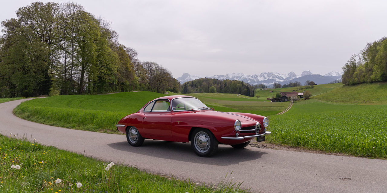 Alfa Romeo Giulietta SS 1.3-Litre, un dessin exceptionnel de Scaglione