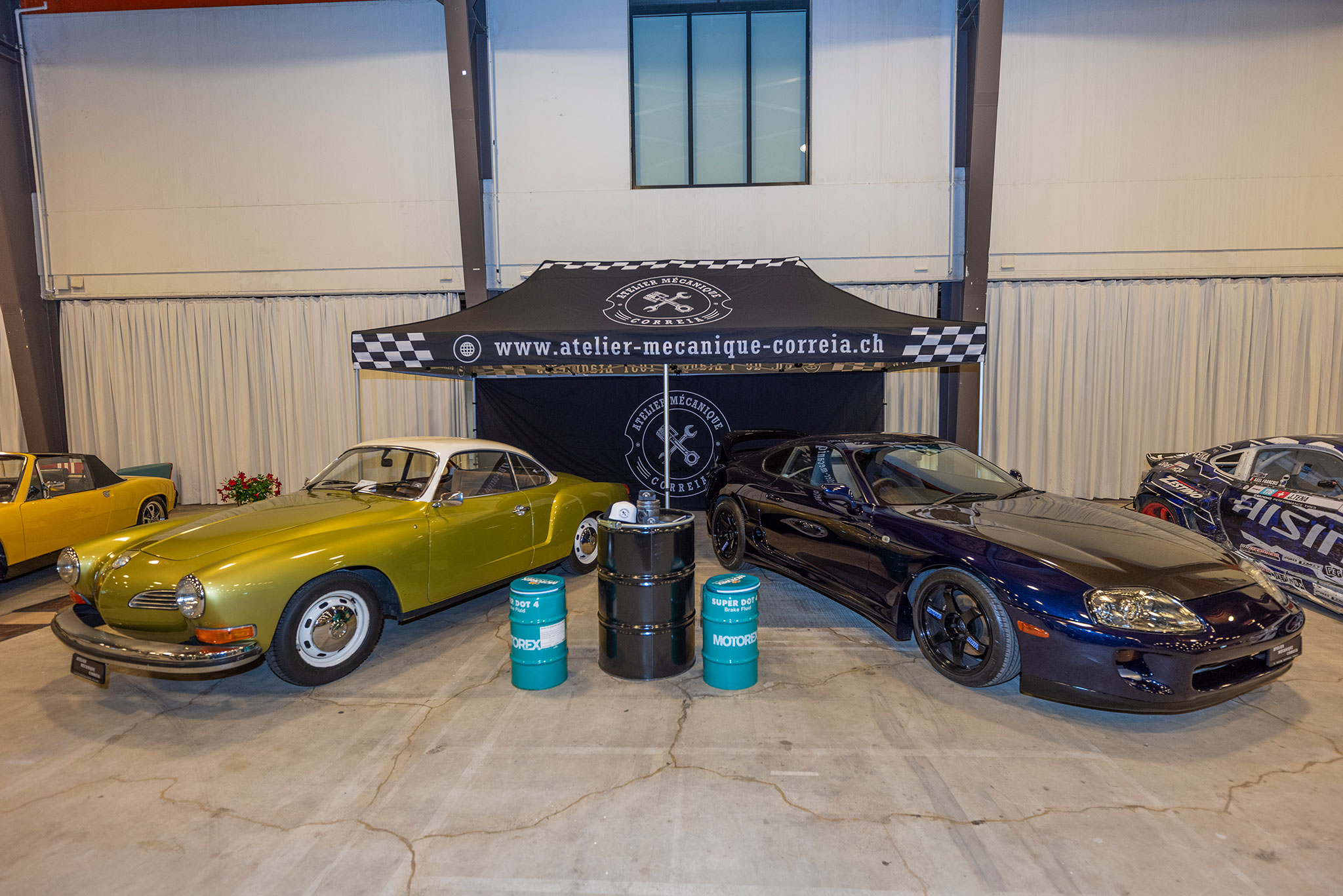 Atelier Mécanique Correia – un duo d’amoureux fous de la mécanique automobile – Salon Romand Vintage Motors 2024.