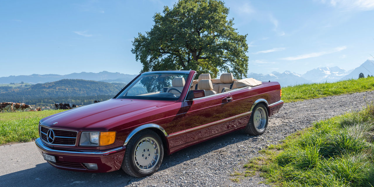 500 SEC Feldevert, quand le coupé Mercedes-Benz devient cabriolet