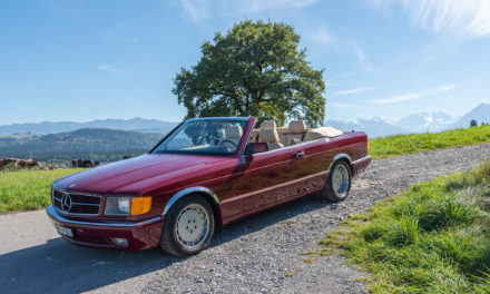 500 SEC Feldevert, quand le coupé Mercedes-Benz devient cabriolet