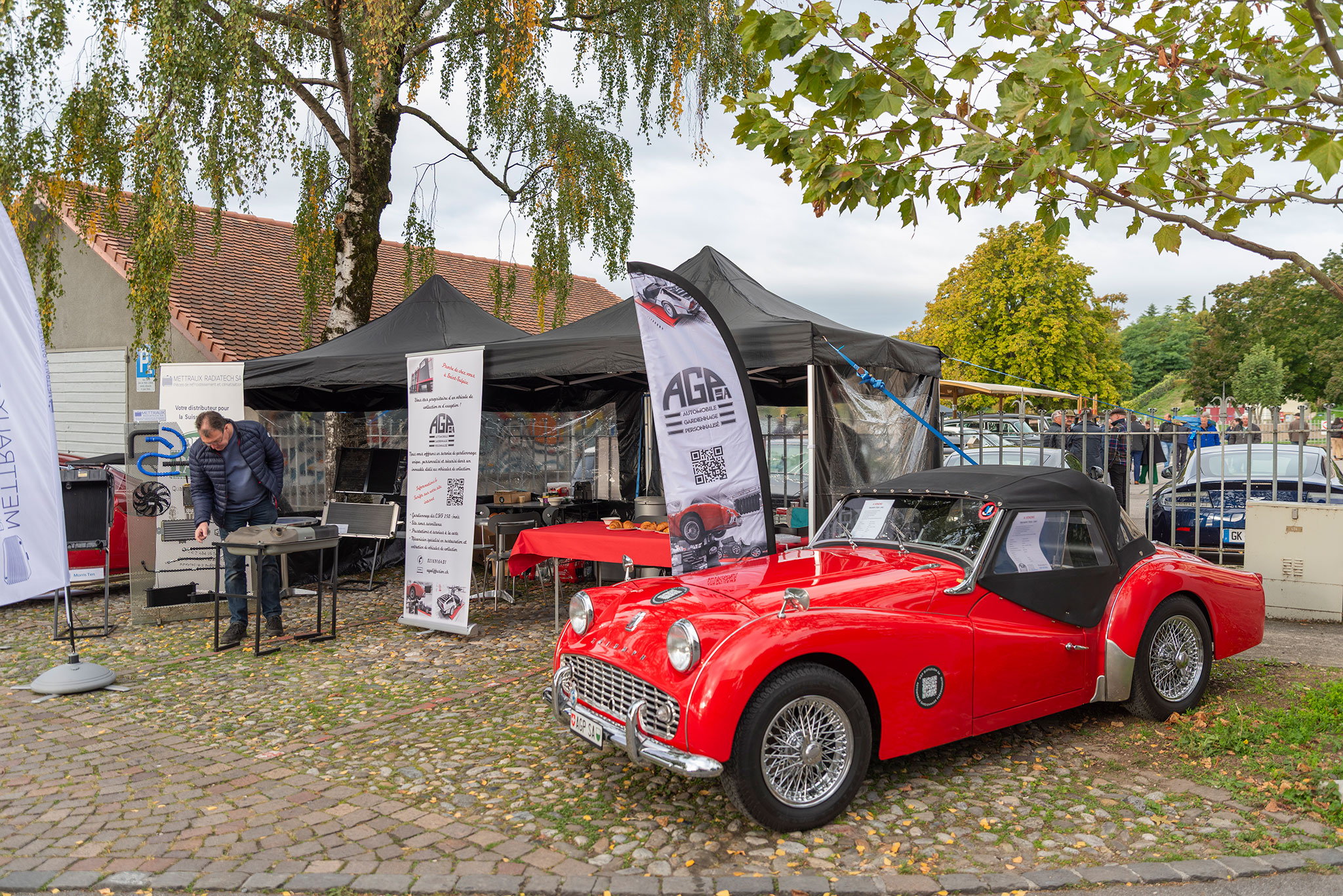 AGP SA s’occupe de gardiennage spécialisé pour tous types de voitures de collection – British Car Meeting Saint-Prex 2025