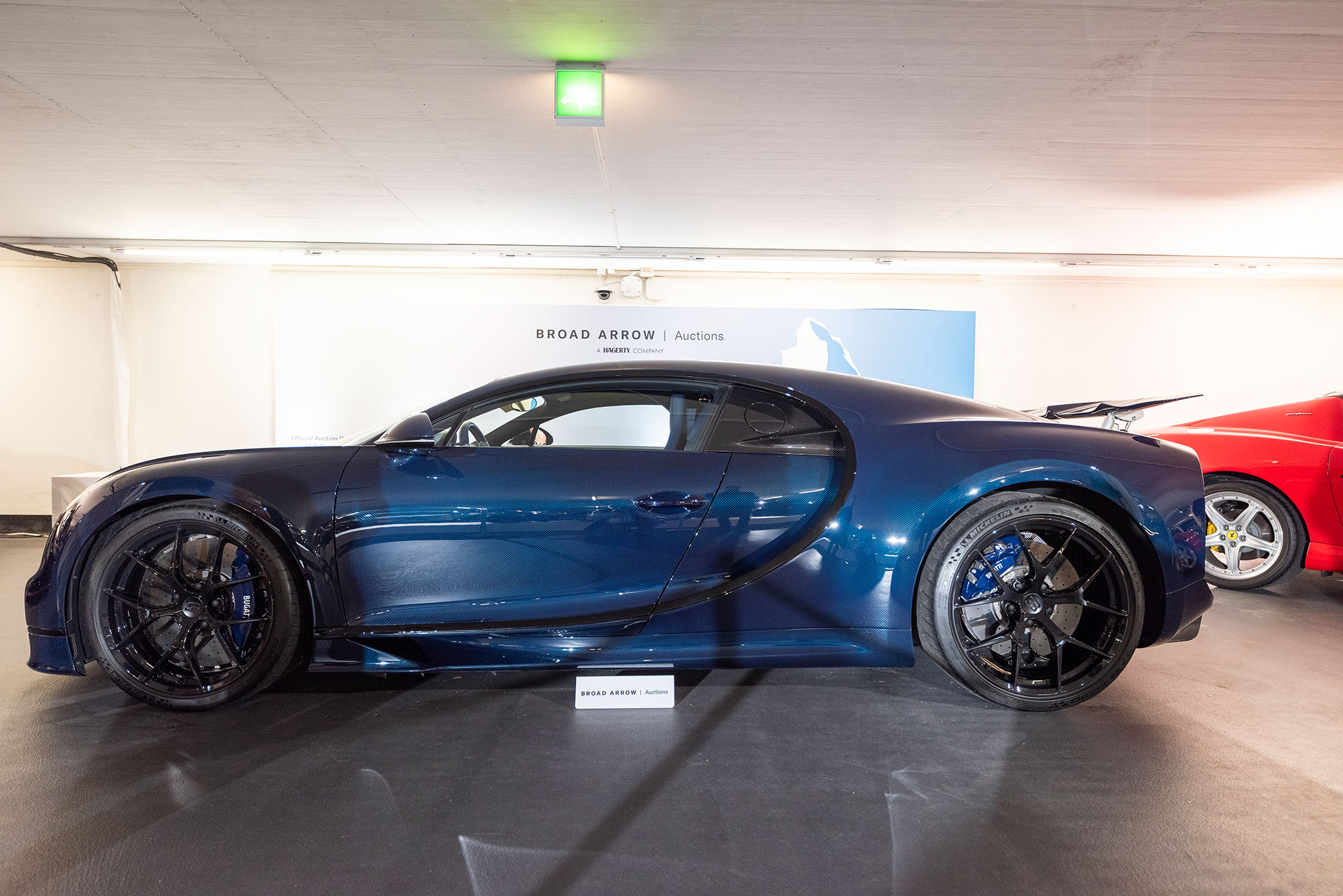 2020 Bugatti Chiron Sport – Invendue CHF 2 400 000 au marteau – Broad Arrow Zurich 2025.