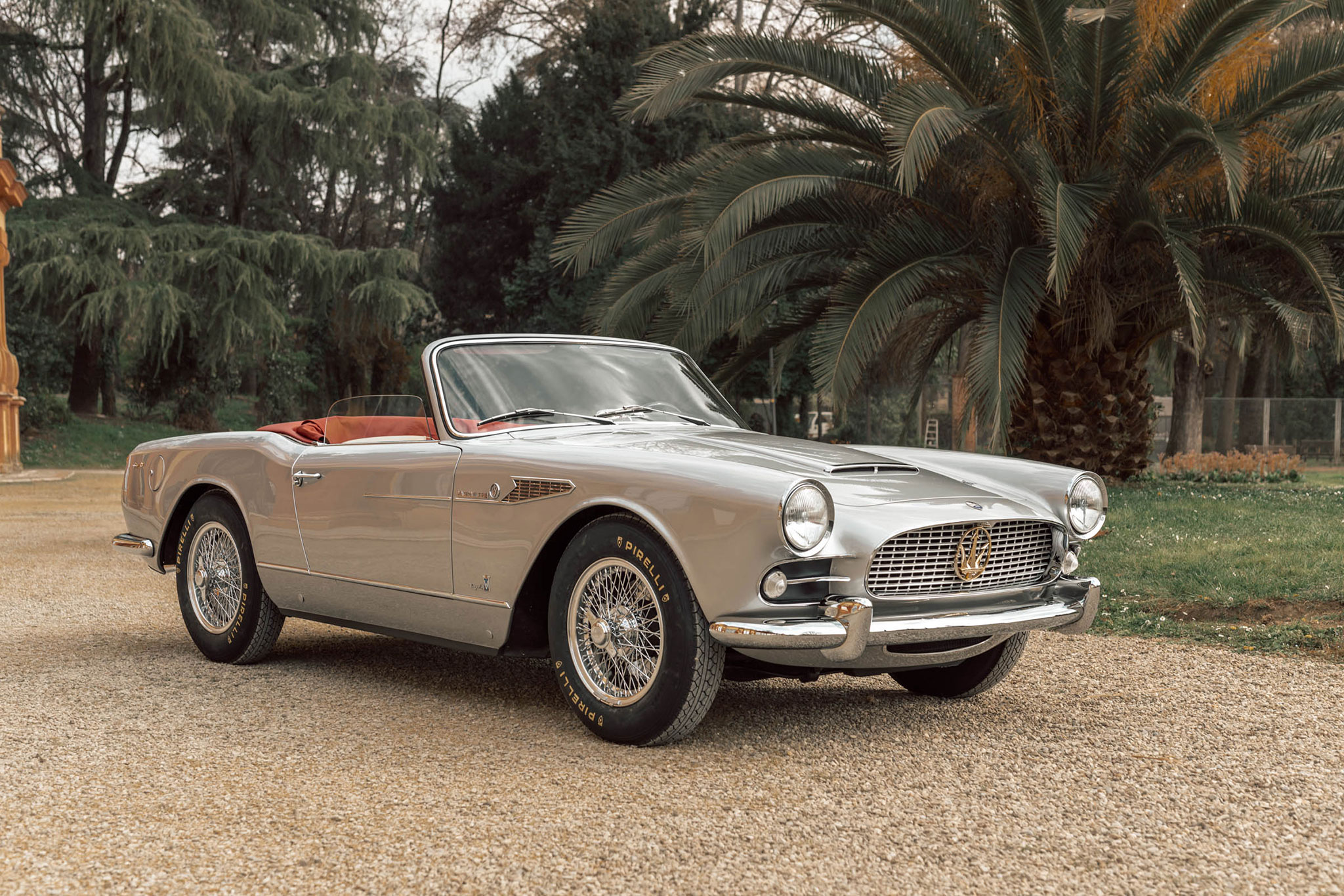 1959 Maserati3500 GT Convertible Prototype by Michelotti - Concours d'Élégance Germany. 1959 Maserati3500 GT Convertible Prototype by Michelotti - Concours d'Élégance Germany.